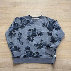 Vintage Billabong Garage Collection All-Over Floral Print Crewneck Sweatshirt